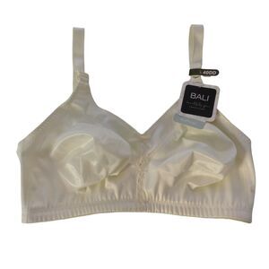 NEW Bali Double Support Wirefree Bra Style 3820 Beige Chic Size 40DD
